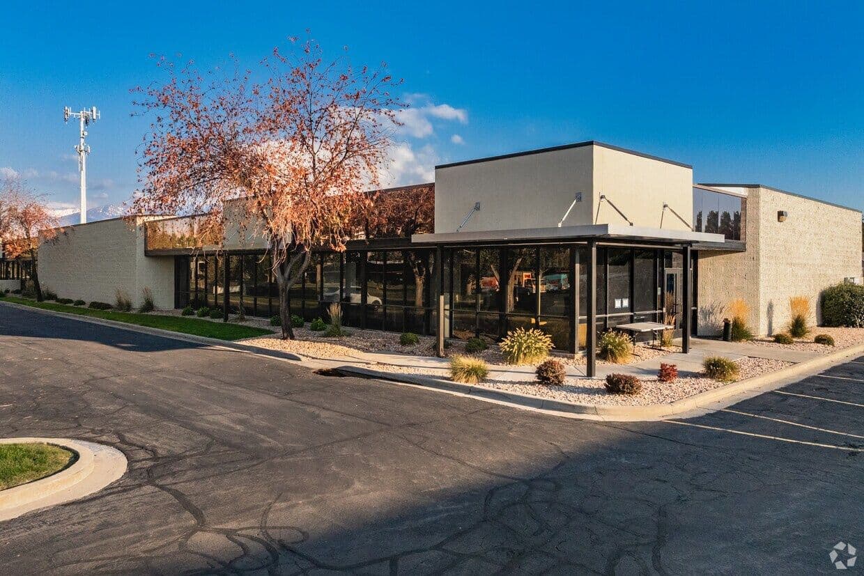 Office entrance at 1105 West 2400 South in West Valley City