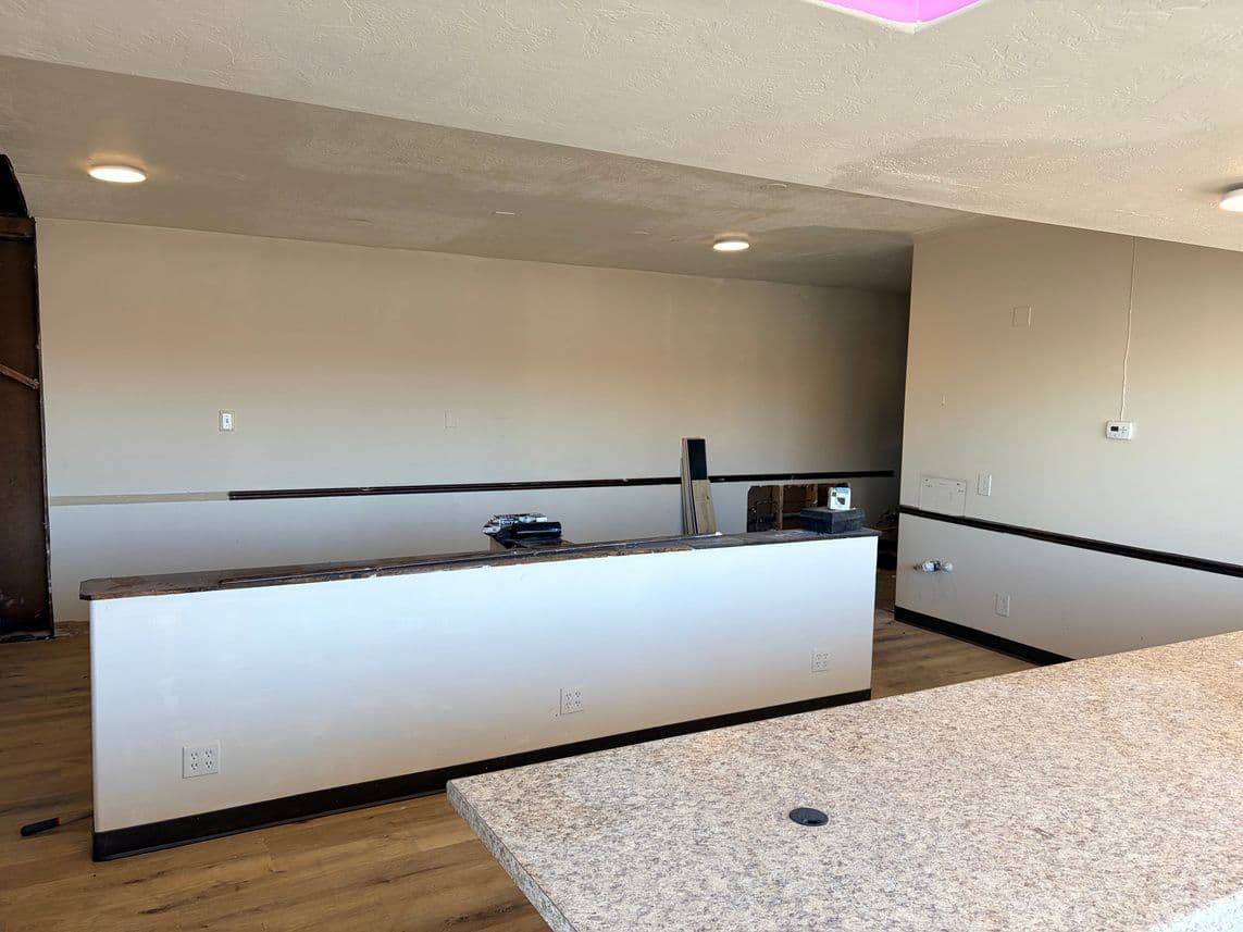 Interior service counter at 1445 South State Street in Salt Lake City