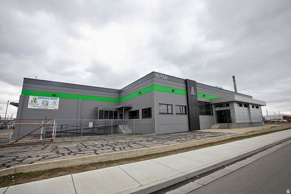 Renovated industrial building at 1875 West 1500 South in Salt Lake City