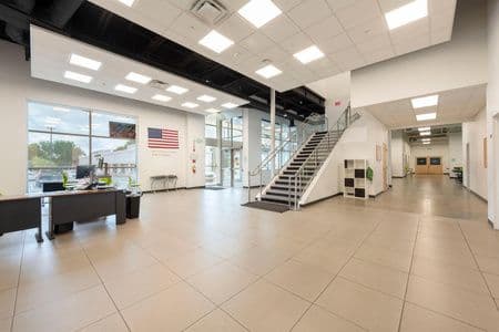 Lobby with staircase at 2121 North 550 West in Provo