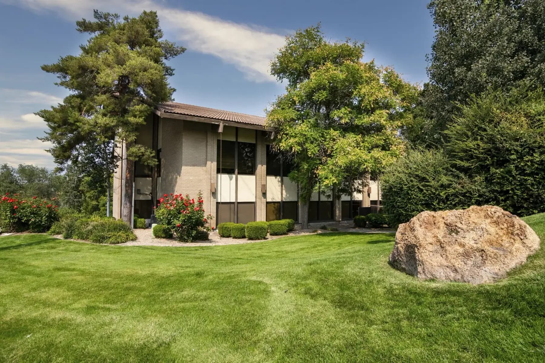 Building and landscaped frontage at 4885 S 900 East, Millcreek
