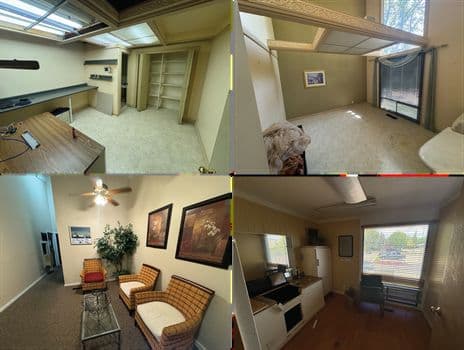 Interior views of the Waterbury Way suites in Murray