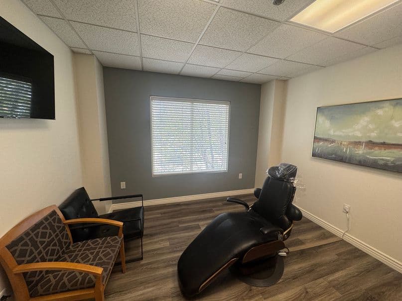 Suite 250 treatment room at 5872 South 900 East in Salt Lake City