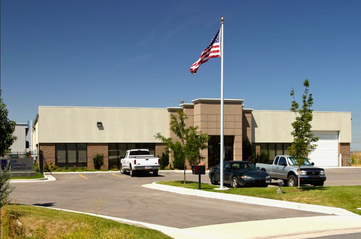 Building exterior with flagpole at 748 South 5300 West in Salt Lake City