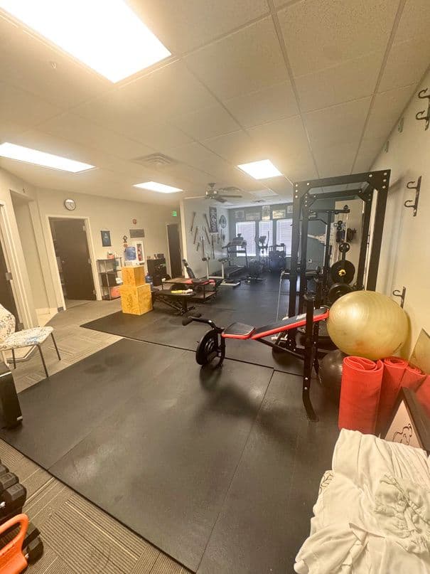 Open fitness area at 8846 South Redwood Road in West Jordan