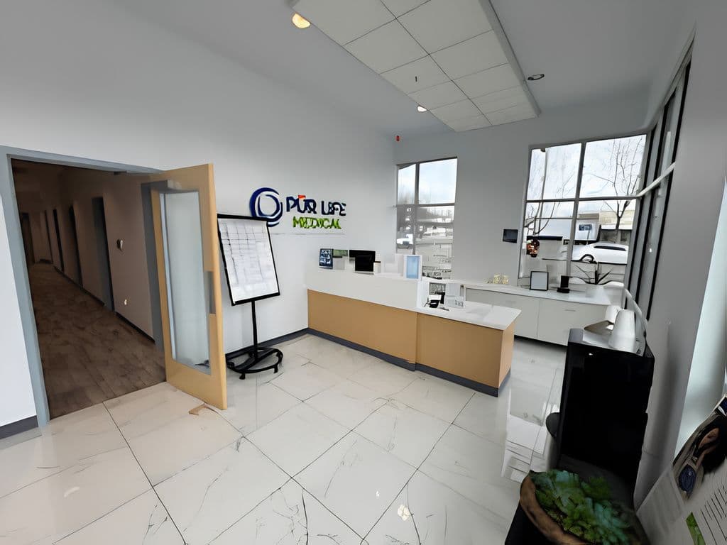 Reception interior at 8860 South Redwood Road in West Jordan